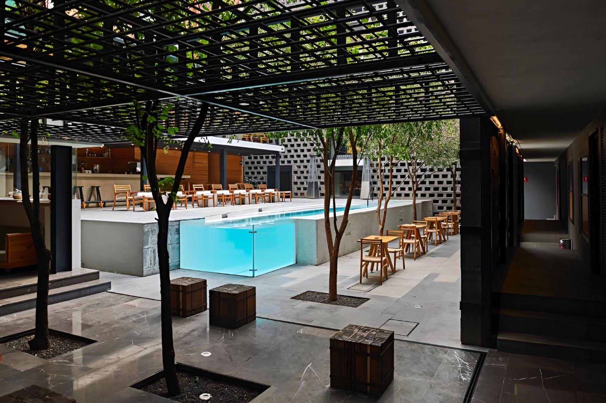 Hotel Carlota เม็กซิโกซิตี้ ภายนอก รูปภาพ